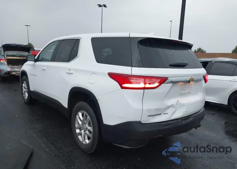 2021 Chevrolet Traverse Awd Ls from USA, damaged, VIN 1GNEVFKWXMJ268394
